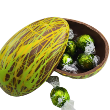 large pistachio easter egg