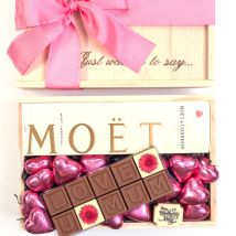 Champagne and chocolates