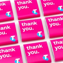 Branded Thank You Chocolates