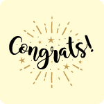 Congratulations
