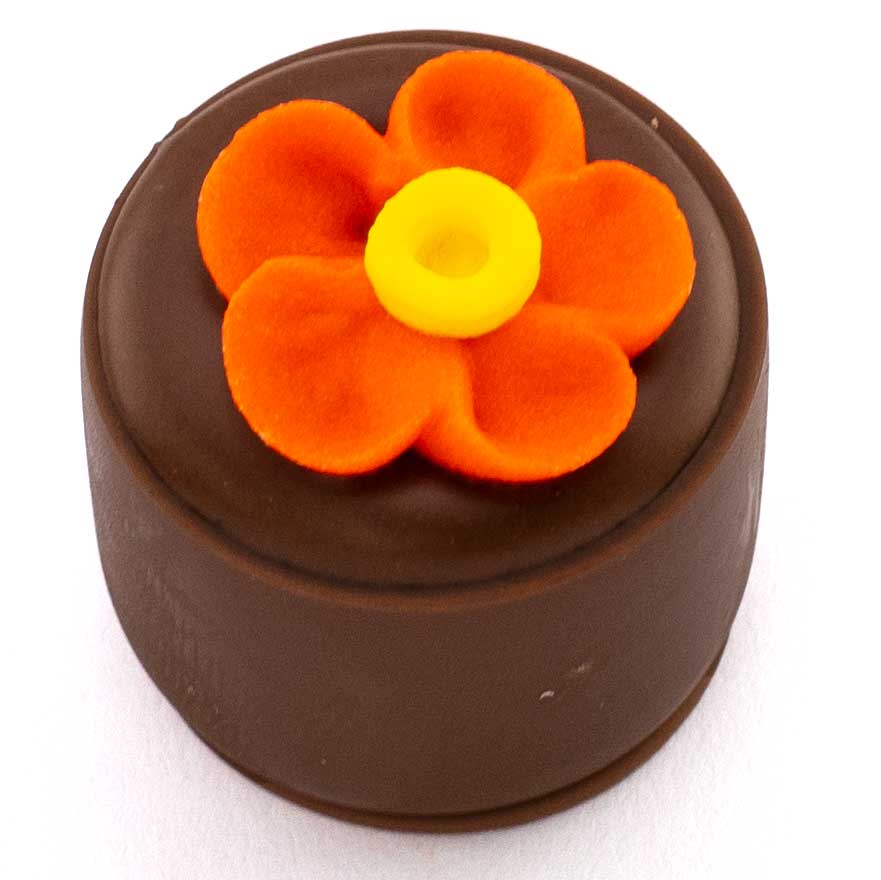 Orange/Yellow Flower Pot